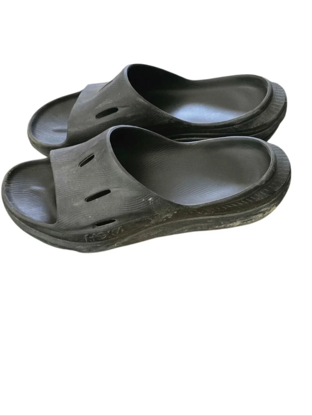 Hoka Ora Recovery Slide Sandal Men's Black Size 12
